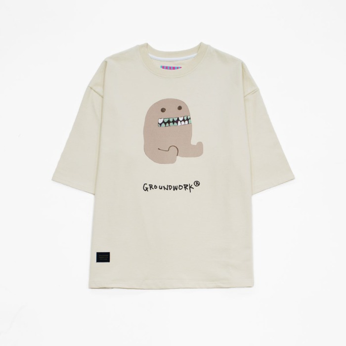 2021_아트몬 베이비 티셔츠 / 크림