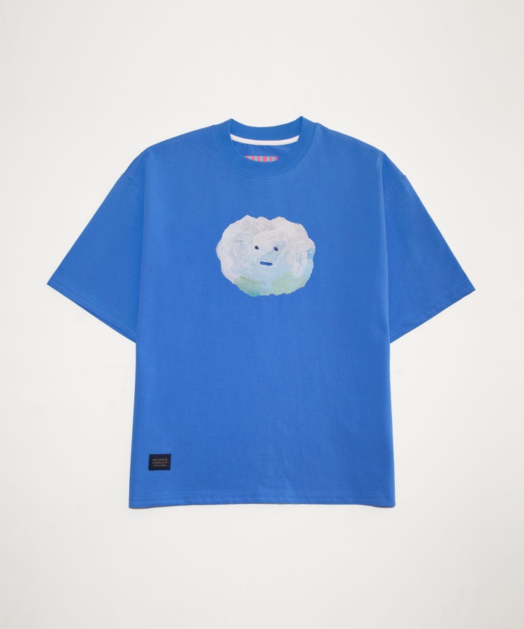 2023_구름 티셔츠 / 블루