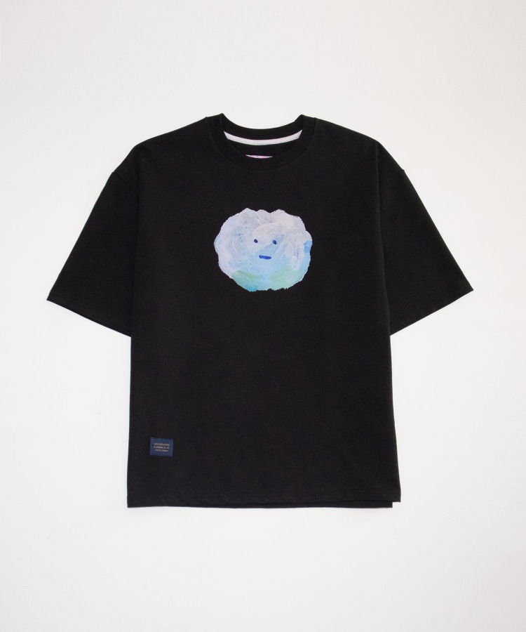 2023_구름 티셔츠 / 블랙